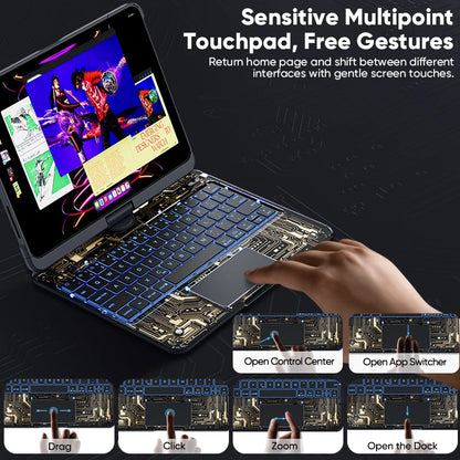 RGB Backlit Keyboard for iPad