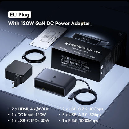 Baseus 10-in-1 Smart Display USB-C Docking Station