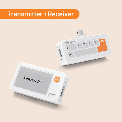 Lemorele Wireless USB-C to HDMI Extender 1080P 60Hz 50m