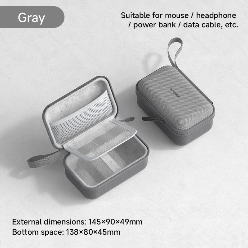 Electronic Organizer Travel Case Bag for Mouse Hagibis