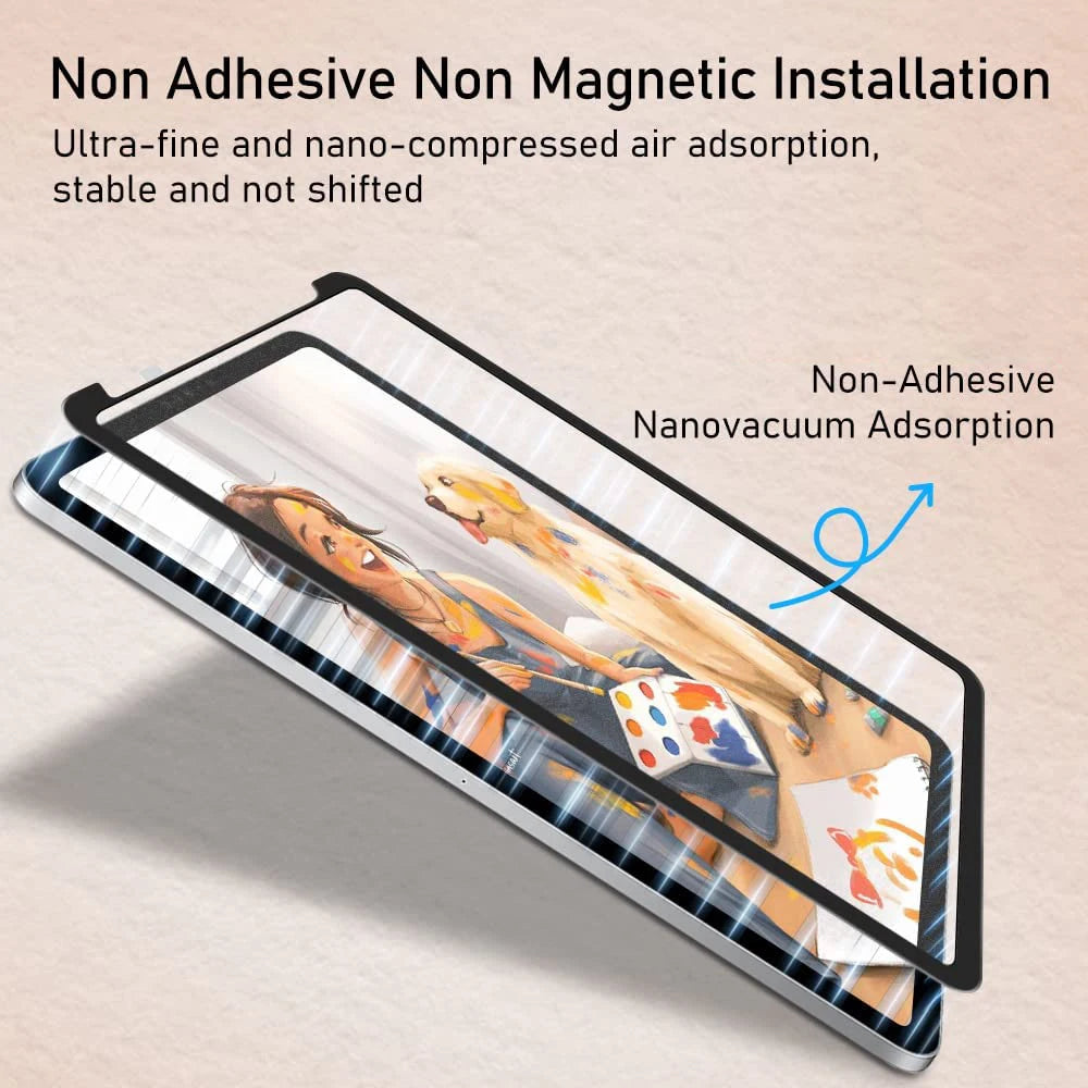 Goojodoq Screen Protector Film For iPad with Nano Vacuum Adsorption