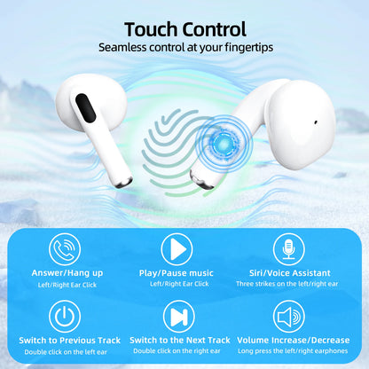 Goojodoq AI Translation Wireless Earbuds – ENC & Bluetooth 5.3