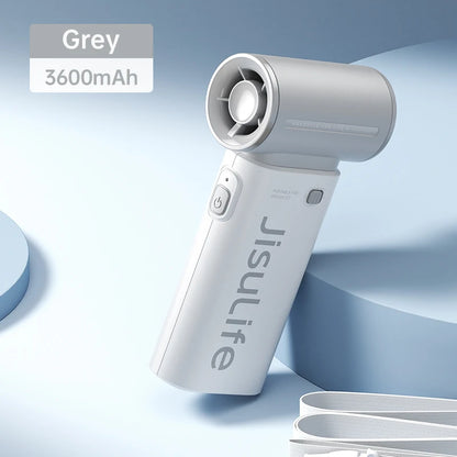JISULIFE Life9 Mini High-Speed Portable Fan 5000mAh