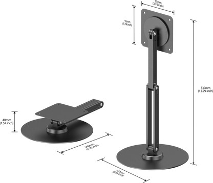 UPERFECT Magnetic VESA Monitor Stand for Portable Displays