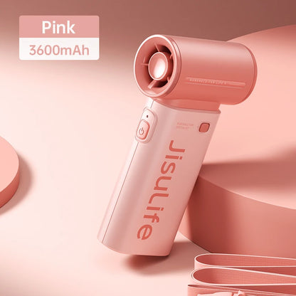 JISULIFE Life9 Mini High-Speed Portable Fan 5000mAh