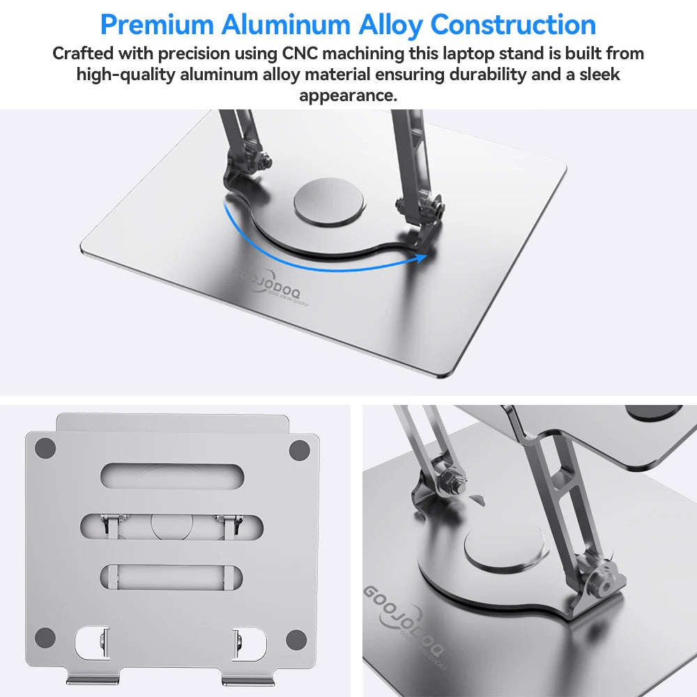 Goojodoq Laptop Stand Foldable Aluminum Alloy