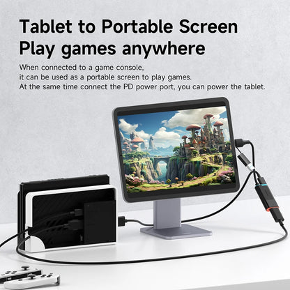 Hagibis USB-C & USB-A HDMI Video Capture Card with 100W PD