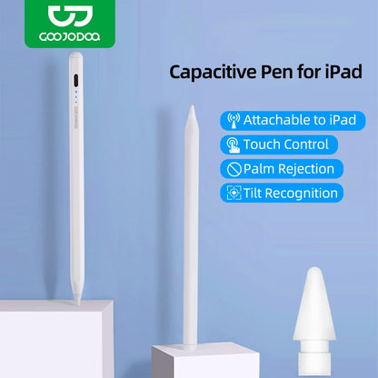 Capacitive Stylus Pen for iPad (2018–2024 Models)