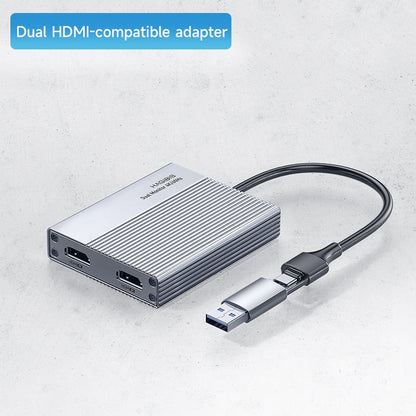 Hagibis Dual HDMI Adapter 4K M1/M2