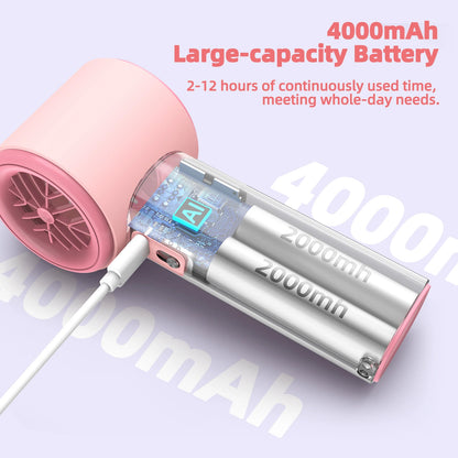 Handheld Fan Semiconductor Refrigeration Goojodoq