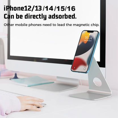 iMac-Style Magnetic Desk Mount – iPhone & iPad Compatible