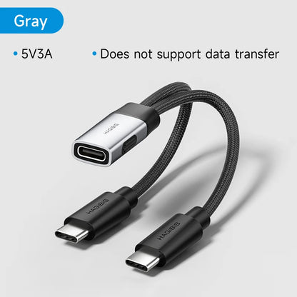 Hagibis USB-C 1-to-2 Charging Splitter