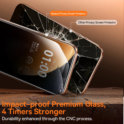 Baseus Corning Privacy Tempered Glass for iPhone 17