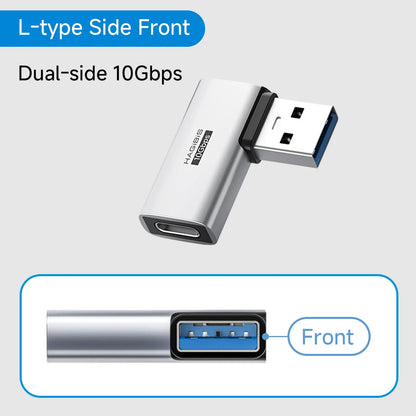 Hagibis USB-A to USB-C Adapter 10Gbps 60W