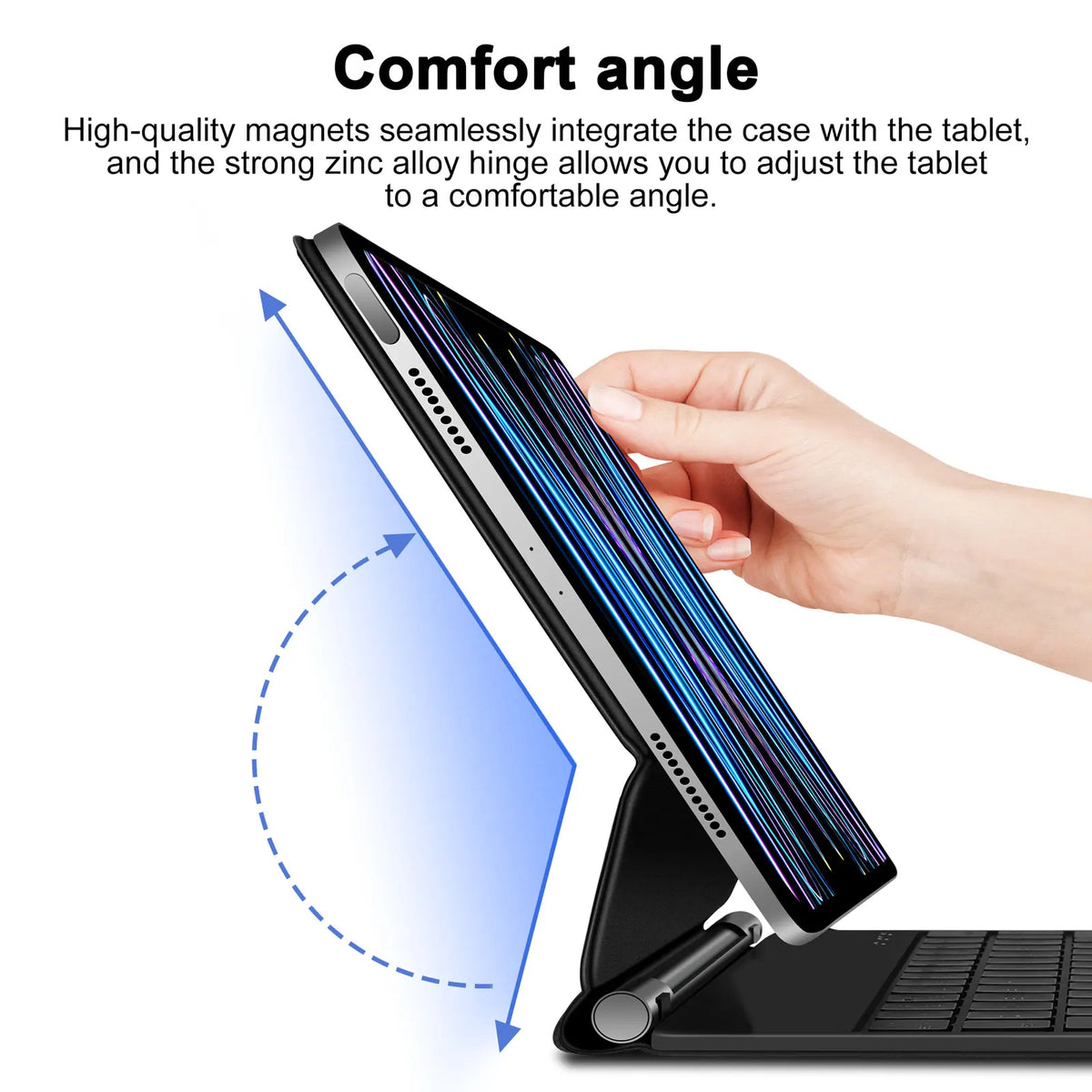 Goojodoq Wireless Keyboard Case for iPad
