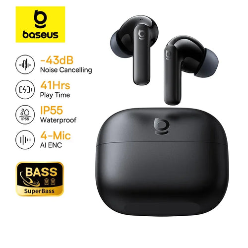 Baseus BP1 Pro Noise Cancelling ANC True Wireless Earbuds