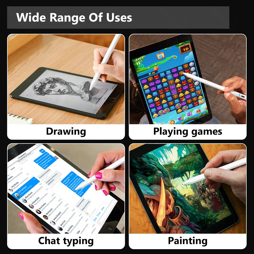 Stylus Pencil for Tablet Android or iOS Goojodoq