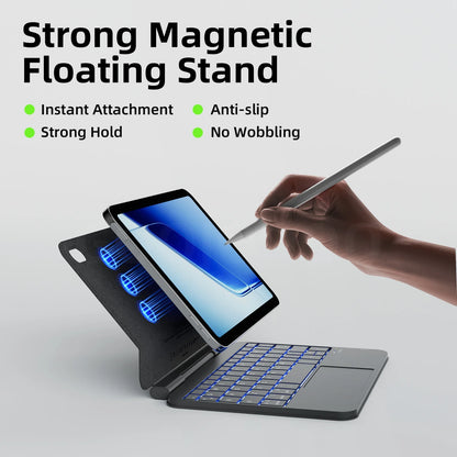 GOOJODOQ Bluetooth Keyboard Case for iPad Mini 7 A17 Pro