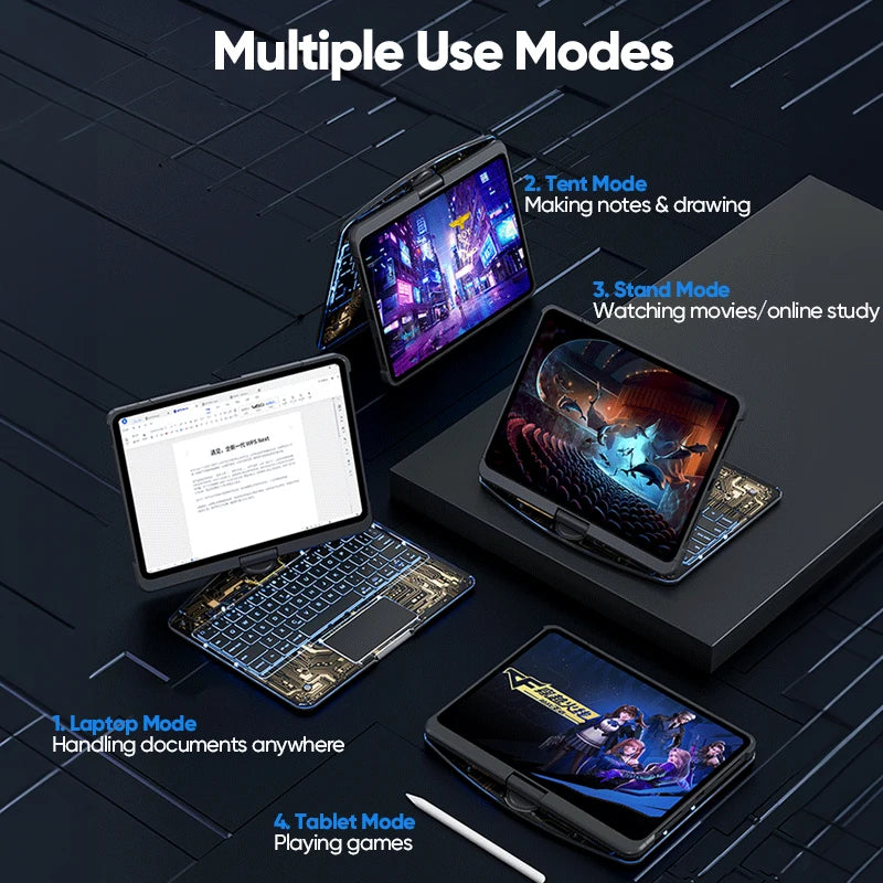 Goojodoq RGB Backlit Keyboard for iPad