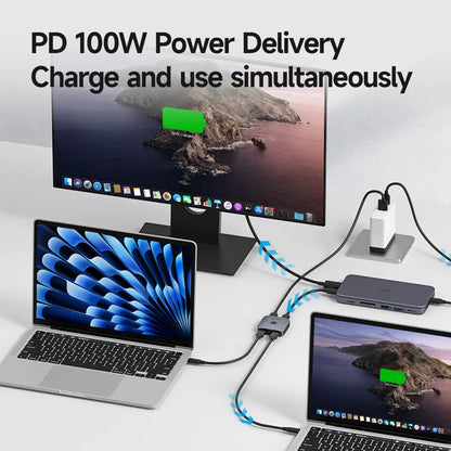 Hagibis USB-C Bidirectional Switch 8K 60Hz 10Gbps 100W