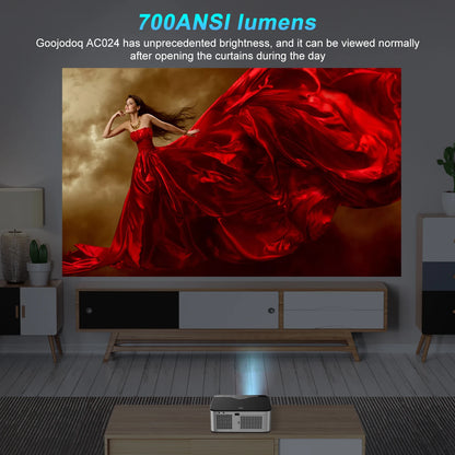 Projector 15500Lux  4K Bluetooth 5.1