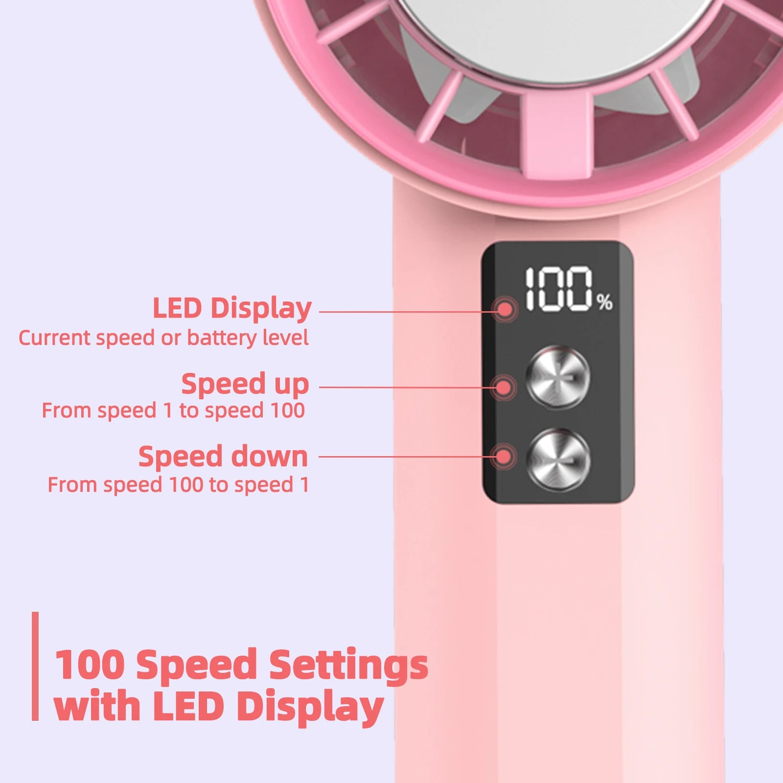 Handheld Fan Semiconductor Refrigeration Goojodoq