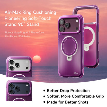 Baseus HoopRing Air 1 Magnetic Stand Case for iPhone 17 & 18