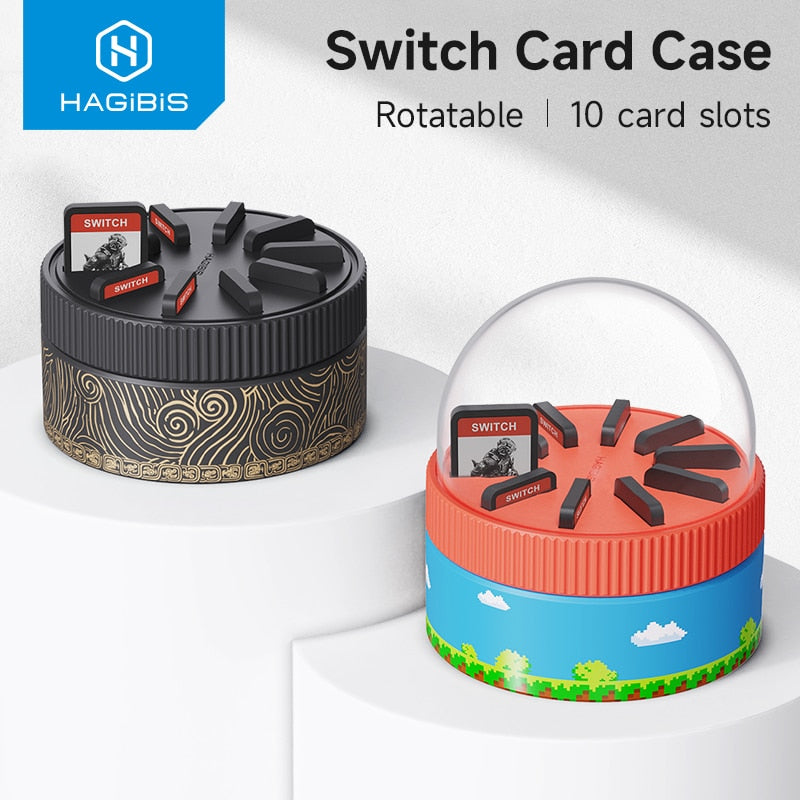 Rotating Switch Game Card Case HAGIBIS