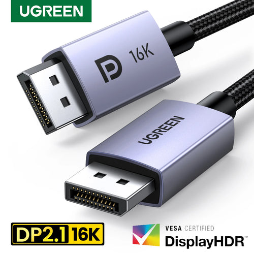 UGREEN DisplayPort 2.1 Cable 16K 80Gbps