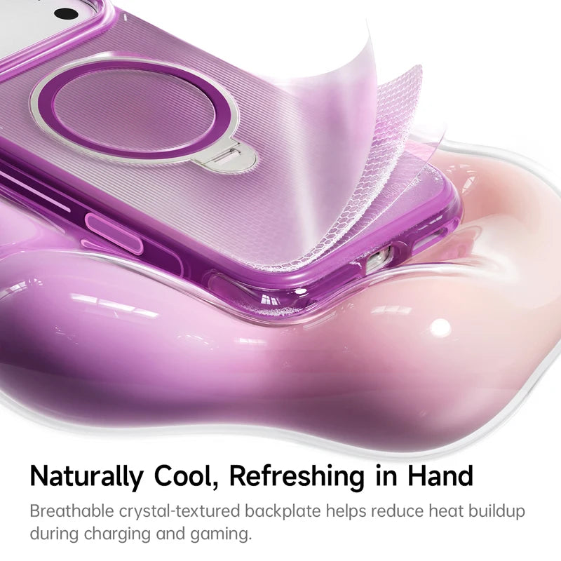 Baseus HoopRing Air 1 Magnetic Stand Case for iPhone 17 & 18
