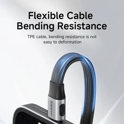 Short USB C to USB C Full Function Cable USB4 V2 Hagibis