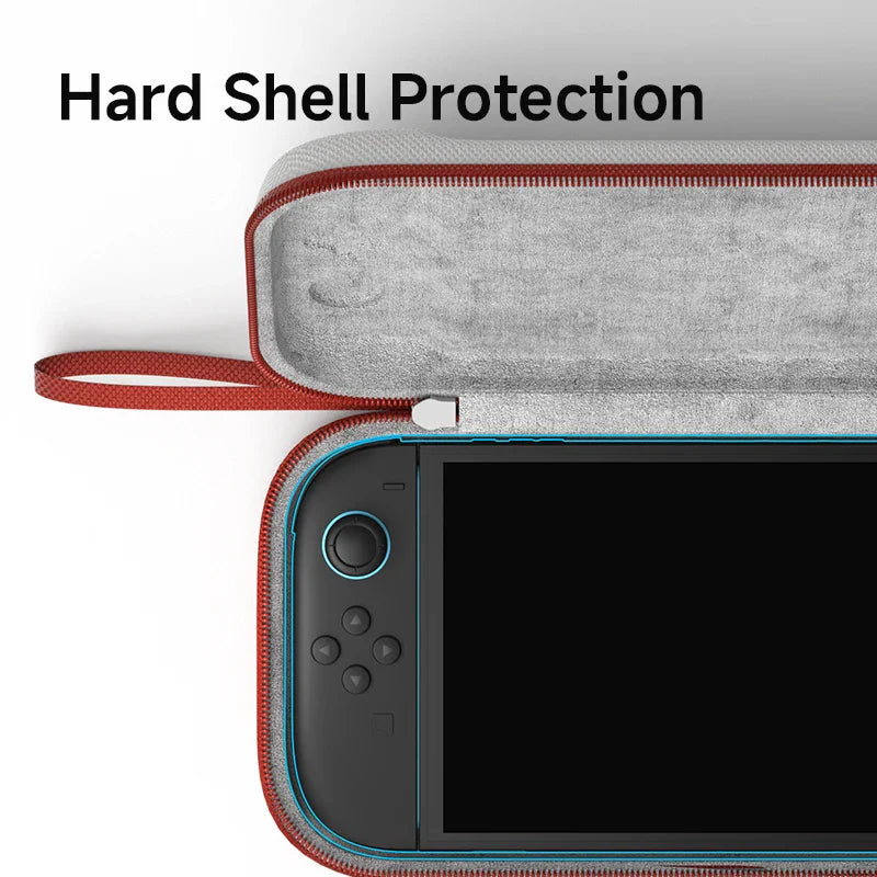 Smartphone in a protective case with 'Hard Shell Protection' text above.