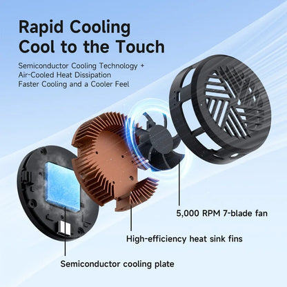 Hagibis Double-Sided Magnetic Phone Cooler