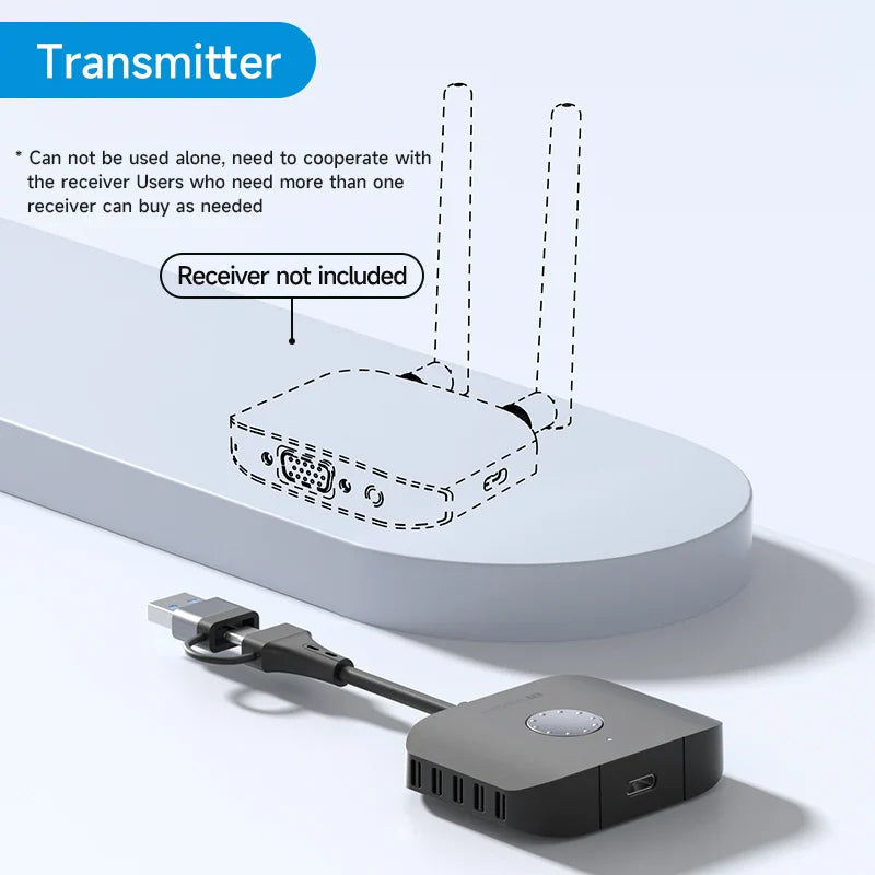 Hagibis G11W Wireless HD Kit Transmitter and Receiver Dual Interface