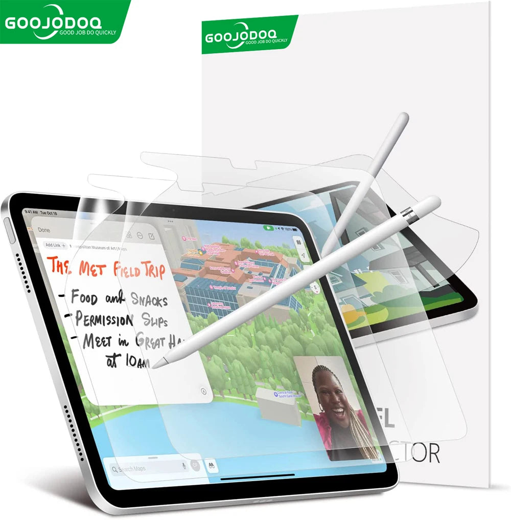 Paper-feel Screen Protector For iPad Goojodoq