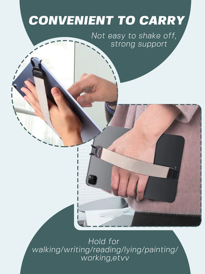 Elastic Tablet Hand Strap Holder Goojodoq