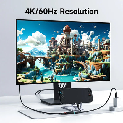 Hagibis USB-C to HDMI Adapter for Nintendo Switch 4K 60Hz HDR