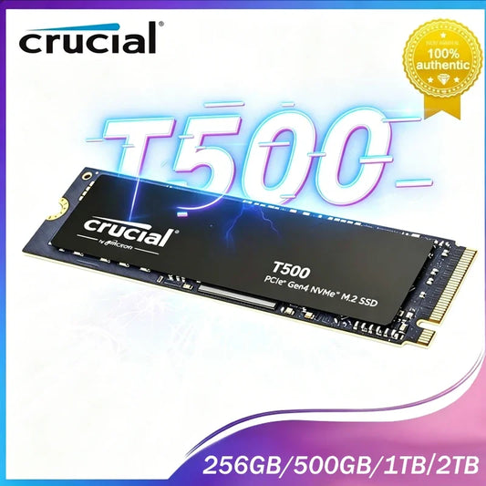 Crucial T500 SSD NVMe M.2 2280 PCIe 4.0