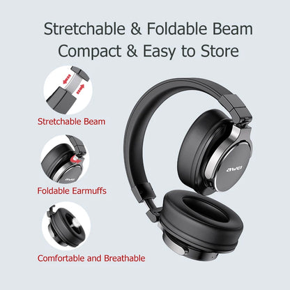 Foldable Wireless Headphone ANX A710BL