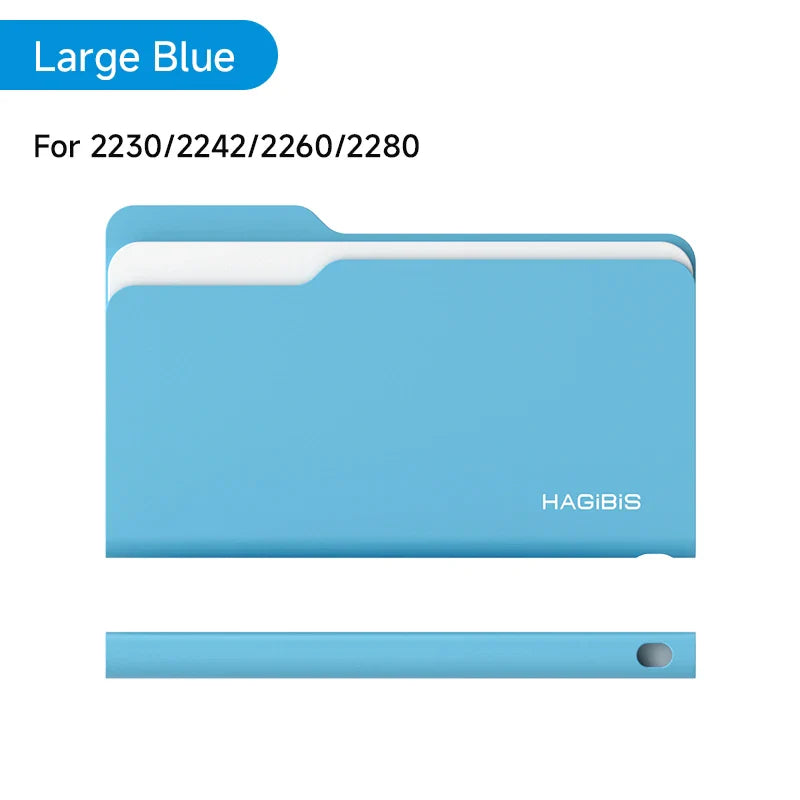 Blue file folder with white interior on a white background, labeled 'HAGIBIS'.