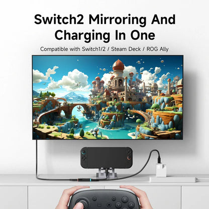 Hagibis USB-C to HDMI Adapter for Nintendo Switch 4K 60Hz HDR