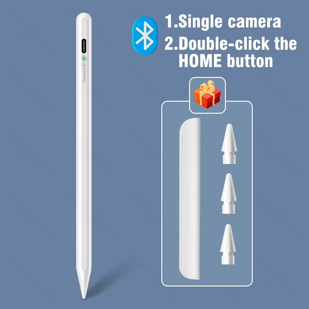 Apple Pencil Bluetooth for iPad 2018-2021 Goojodoq