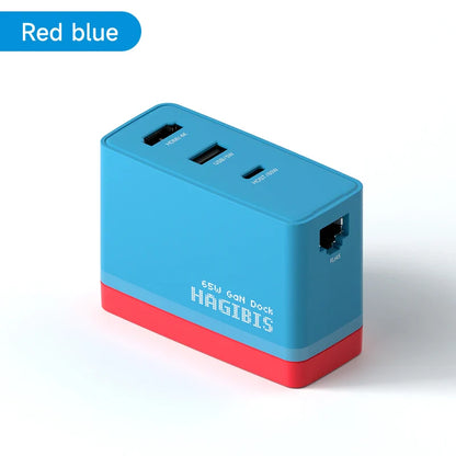 Switch TV Dock Charger GaN 65W Hagibis