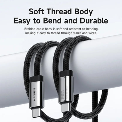 Hagibis USB C Full Function Cable Super Soft USB4
