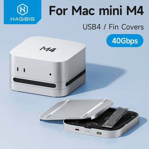 USB4 SSD Enclosure for Mac mini M4 Hagibis
