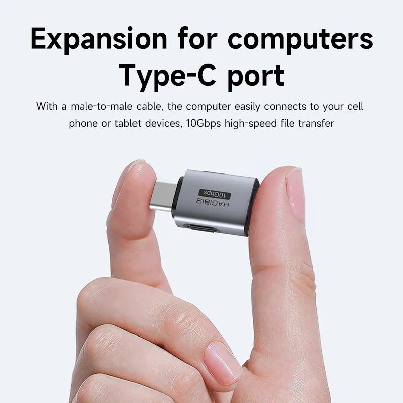 USB to Type C OTG Adapter 10Gbps Hagibis
