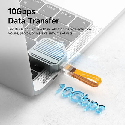 FPC USB C Flexible Soft Cable Portable Keychain Hagibis