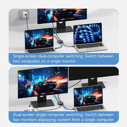 Hagibis USB-C Bidirectional Switch 8K 60Hz 10Gbps 100W