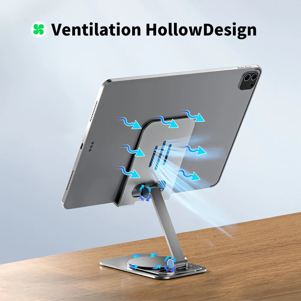 Metal Stand Holder For Tablet or Smartphone Goojodoq
