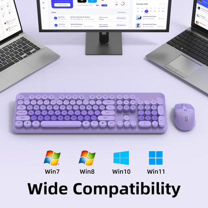 GOOJODOQ is100 Wireless Office Keyboard & Mouse Combo A1999